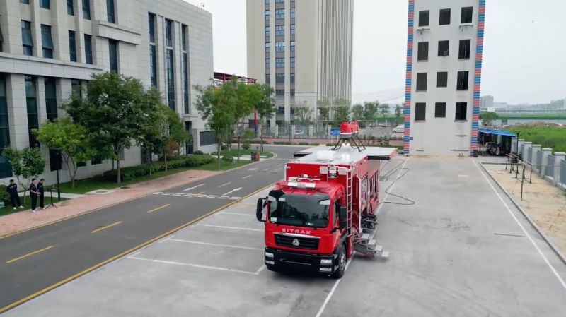 獵鷹圓滿(mǎn)完成高層建筑滅火演練任務(wù)